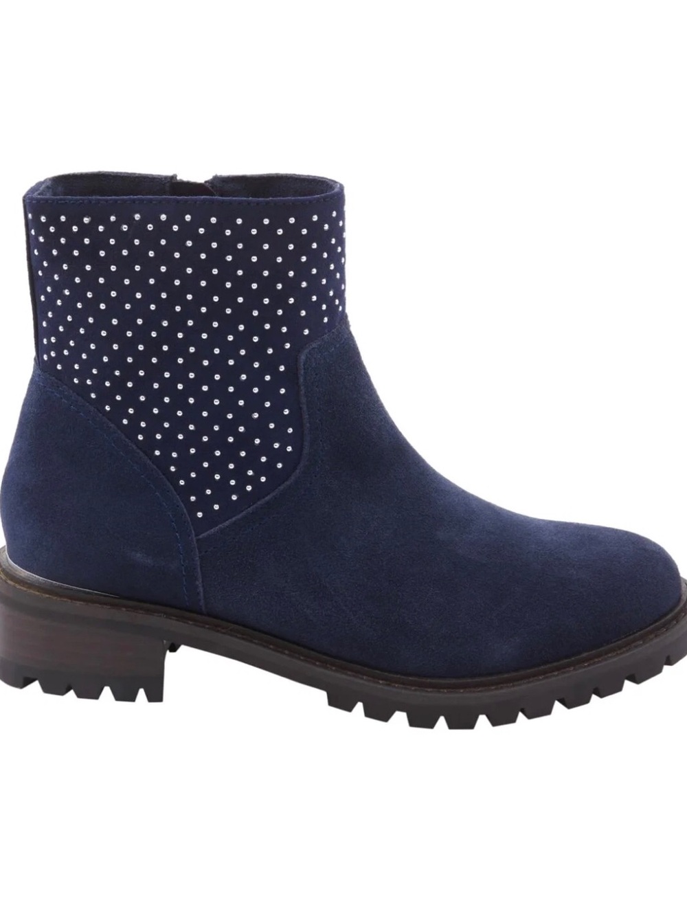 ✴️Steven by Steve Madden Latte Suede Studded Ankle Boot, Sz8.5, NEW
